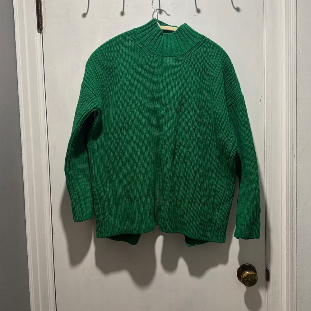 Sezane Emilia Split Back Turtle Neck Sweater - image 2